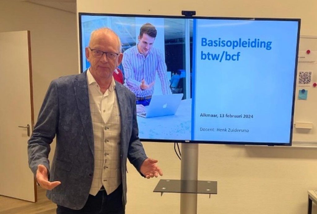 Eerste training van het jaar 2024: Basis btw/BCF door Henk Zuidersma